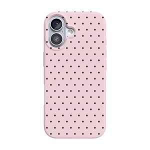 Casely Pink Dot iPhone 16 case